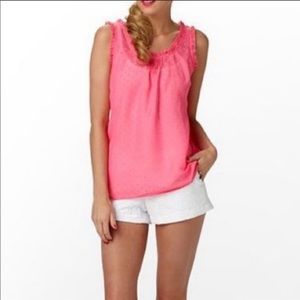 Bright pink Lilly Pulitzer top